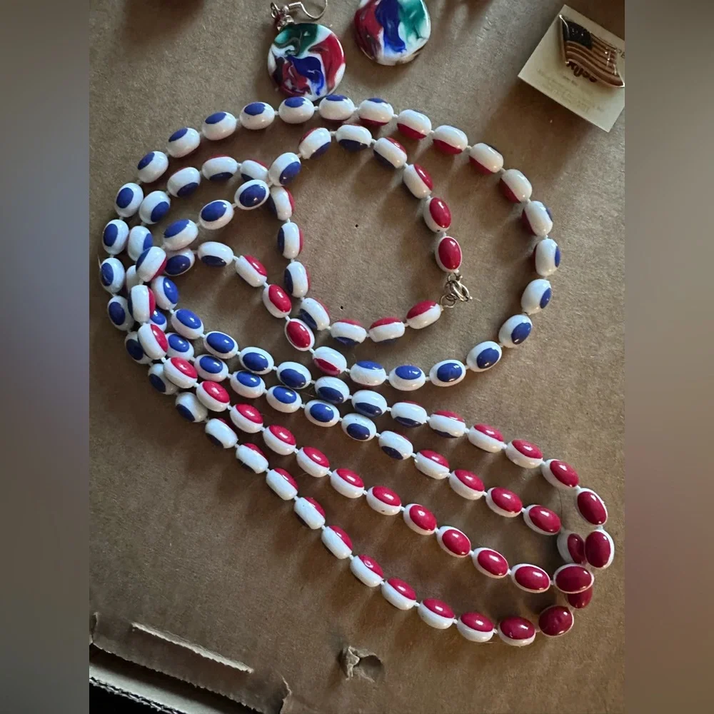 Elegant Multicolor Jewelry Set lot